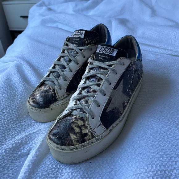 Golden Goose Snakeskin Sneakers - Picture 6 of 8
